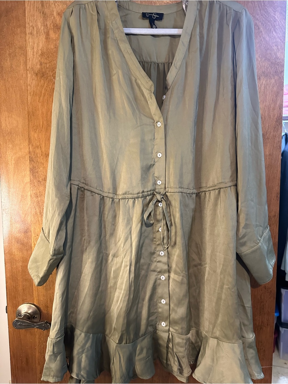 Jessica Simpson Tunic Dress with Drawstring Waist